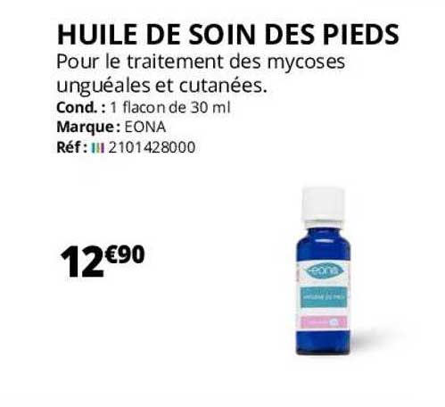 Huile De Soin Des Pieds Eona