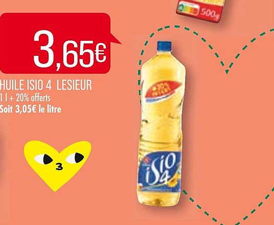 huile isio 4 lesieur
