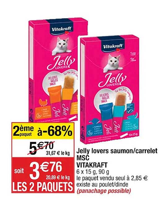 jelly lovers saumon-carrelet msc vitakraft