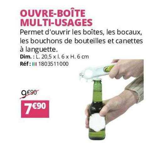 ouvre-boîte multi-usages