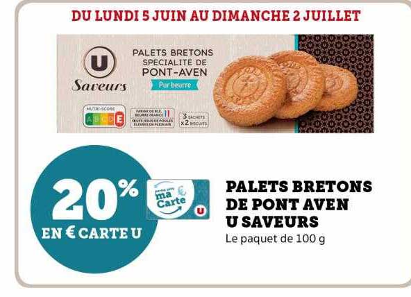 palets bretons de pont aven u saveurs