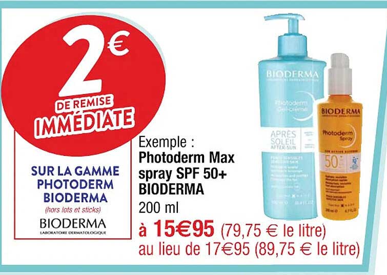 photoderm max spray spf 50+ bioderma