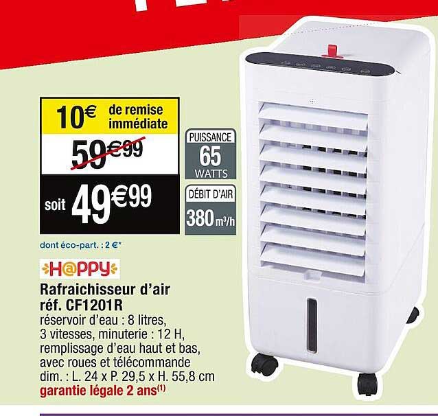 rafraîchisseur d'air happy