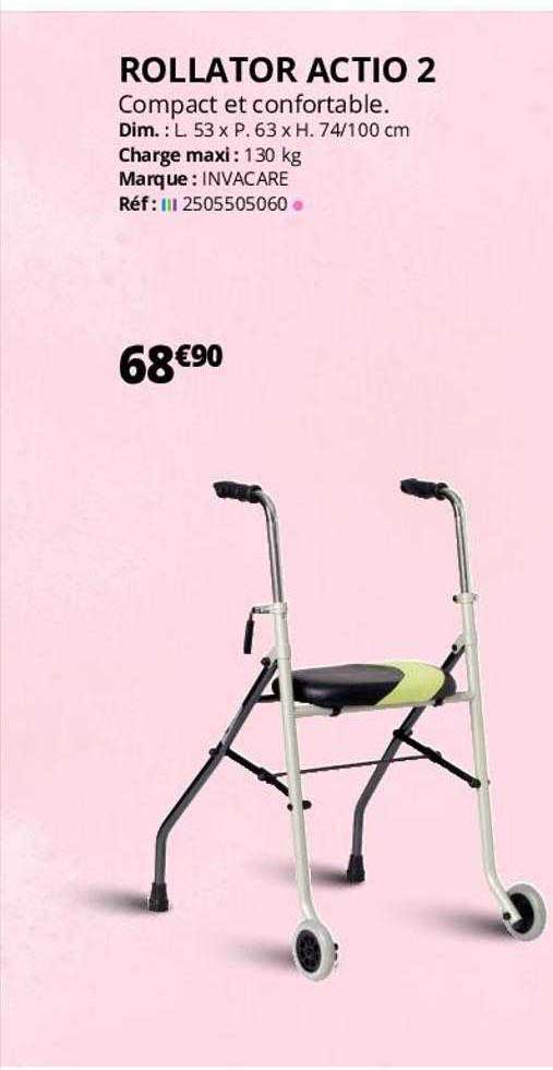rollator actio 2 invacare