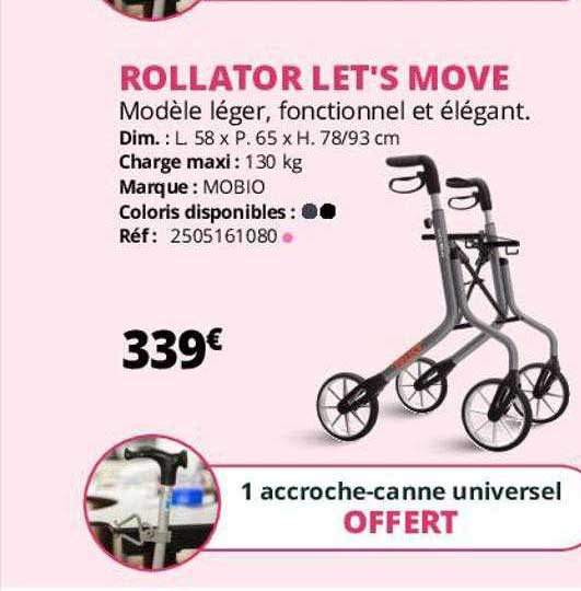 rollator let's move mobio