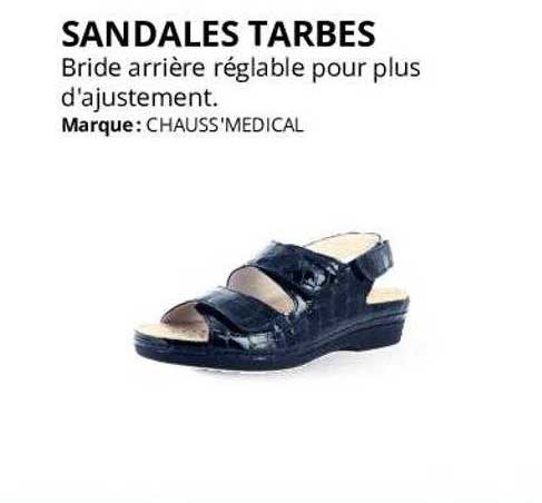 Sandales Tarbes Chauss'medical