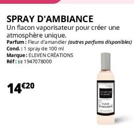 spray d'ambiance eleven créations