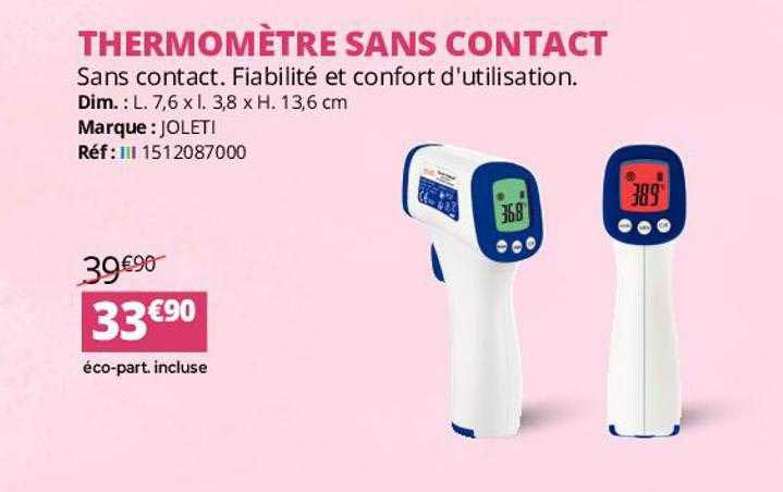 Thermomètre Sans Contact Joleti
