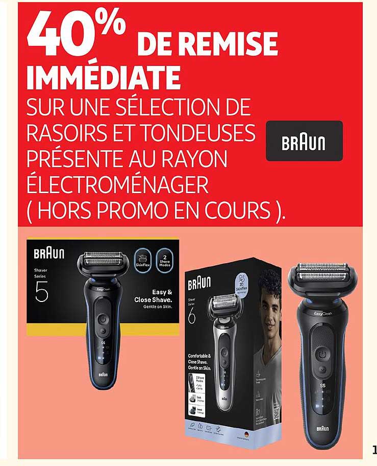 40% DE REMISE IMMEDIATE