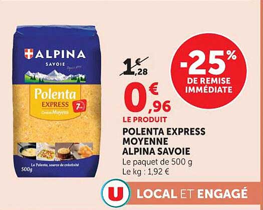 ALPINA SAVOIE Polenta Express