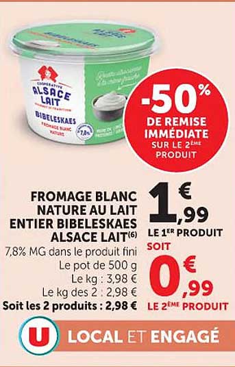 Alsace Lait Bibeleskaes