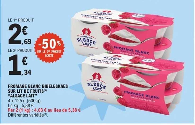 Alsace Lait Fromage Blanc Bibelekas