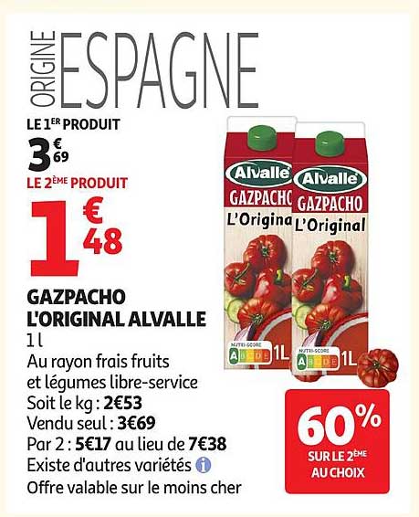 Alvalle Gazpacho L'Original