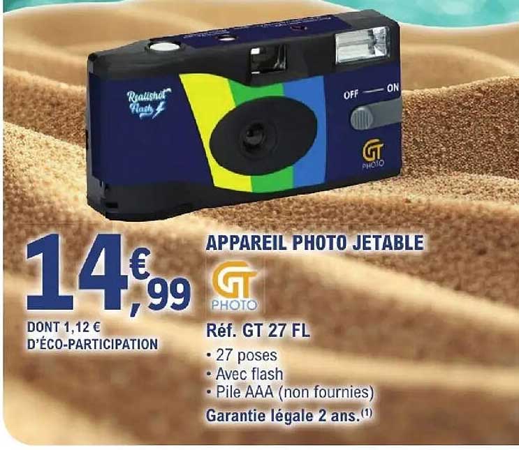 APPAREIL PHOTO JETABLE