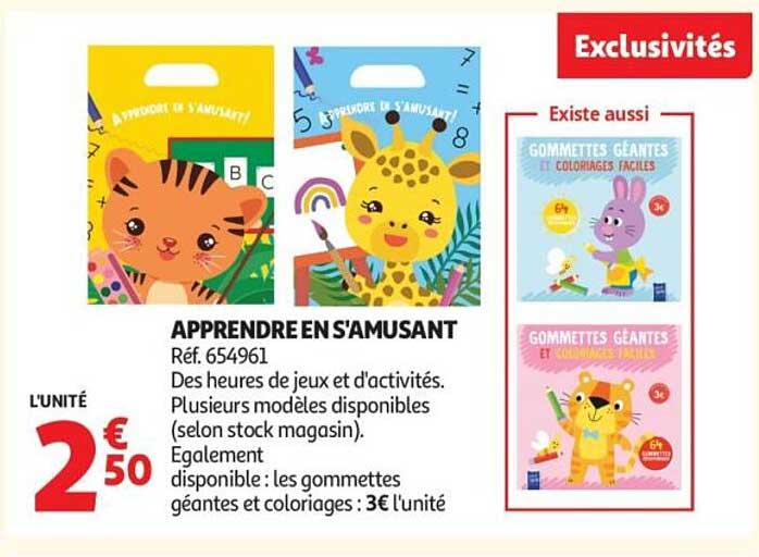 APPRENDRE EN S'AMUSANT