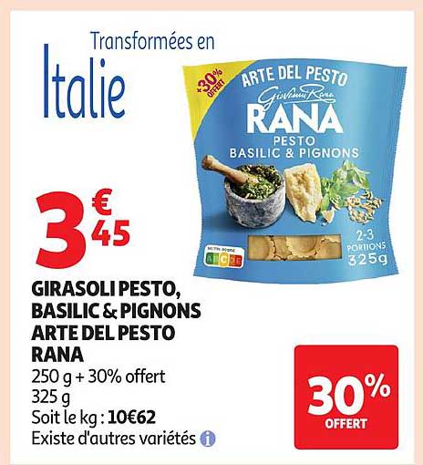 ARTE DEL PESTO RANA