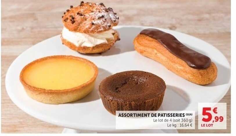ASSORTIMENT DE PATISSERIES