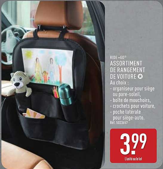 ASSORTIMENT DE RANGEMENT DE VOITURE