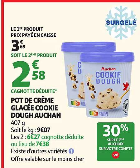 Auchan Cookie Dough