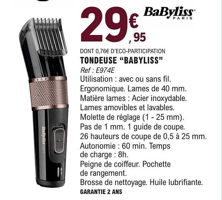 Babyliss Tondeuse
