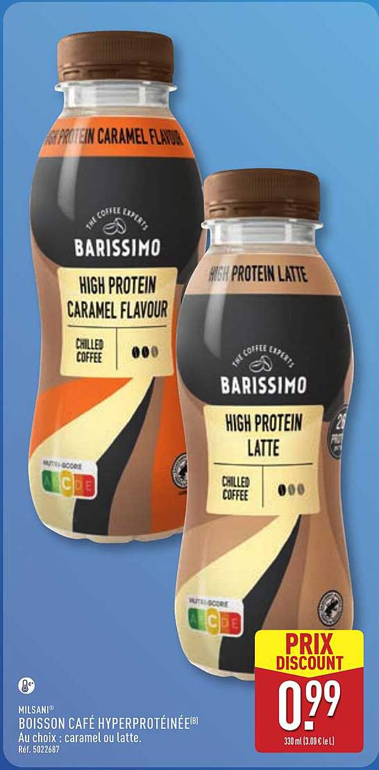 BARISSIMO HIGH PROTEIN LATTE