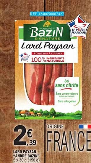 Bazin Lard Paysan