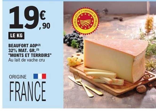 BEAUFORT AOP "MONTS ET TERROIRS