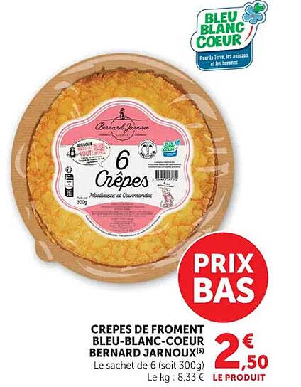 Bernard Jarnoux 6 Crêpes