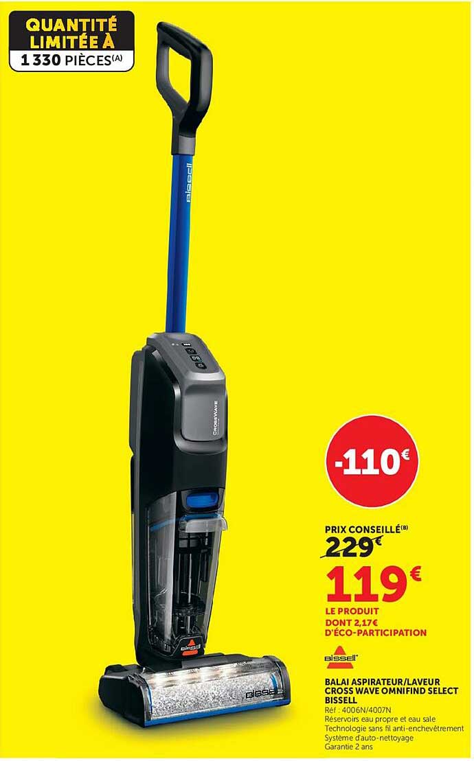 Bissell CrossWave Omnifind Select