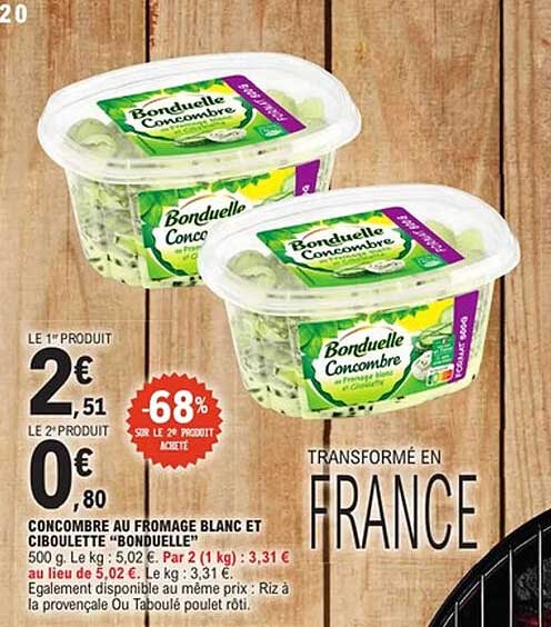 Bonduelle Concombre