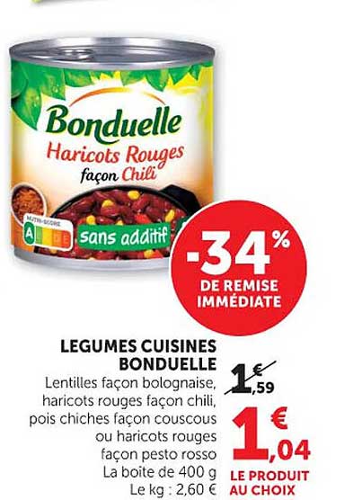 Bonduelle Haricots Rouges