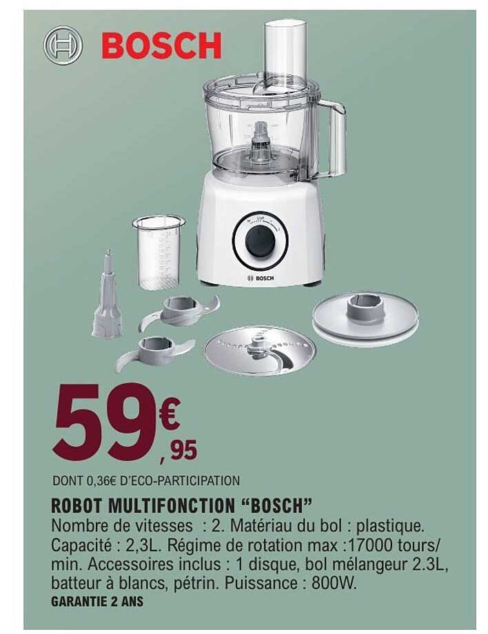 Bosch Robot Multifonction