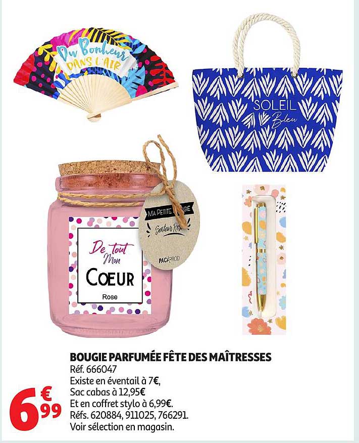 BOUGIE PARFUMÉE FÊTE DES MAÎTRESSES