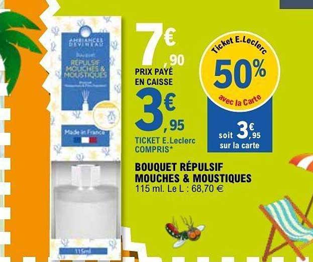 BOUQUET RÉPULSIF MOUCHES & MOUSTIQUES