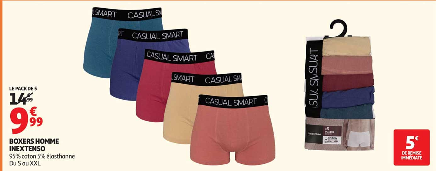 Boxers Homme Inextenso