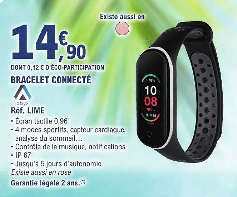 BRACELET CONNECTÉ