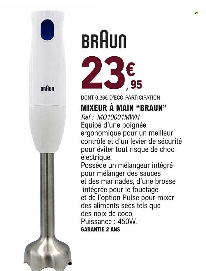 BRAUN Mixeur à main