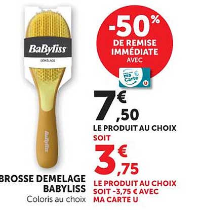 Brosse Demelage Babyliss
