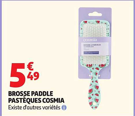 BROSSE PADDLE PASTÈQUES COSMIA