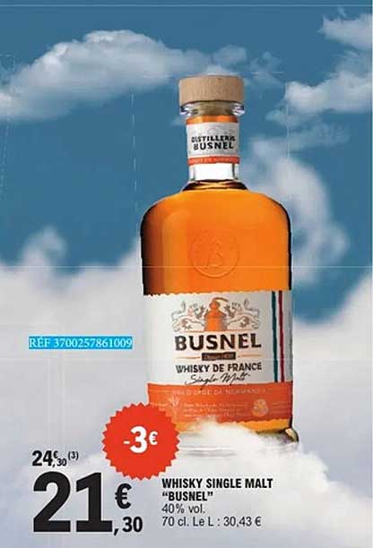 BUSNEL WHISKY SINGLE MALT