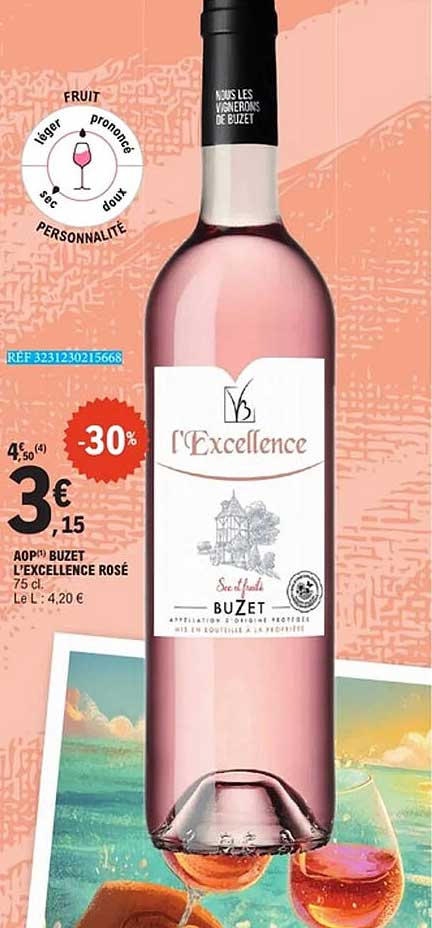 Buzet L’Excellence Rosé