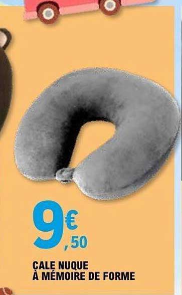 CALE NUQUE À MÉMOIRE DE FORME