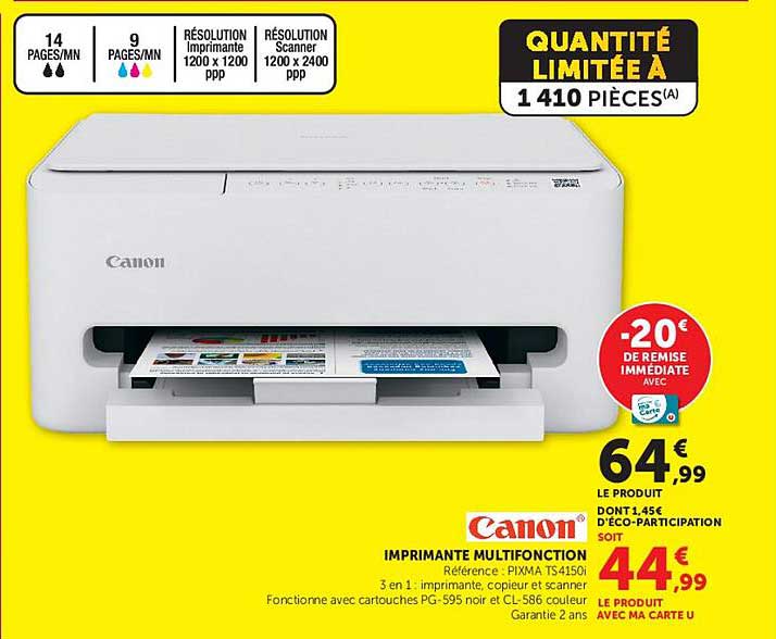 Canon IMPRIMANTE MULTIFONCTION