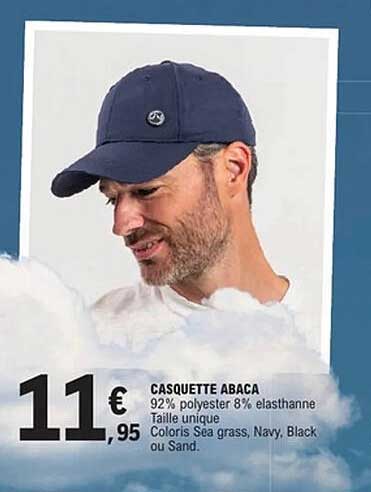 CASQUETTE ABACA