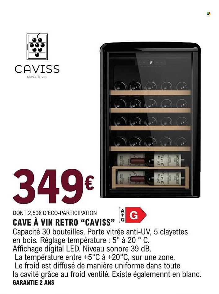 CAVISS CAVE À VIN RETRO