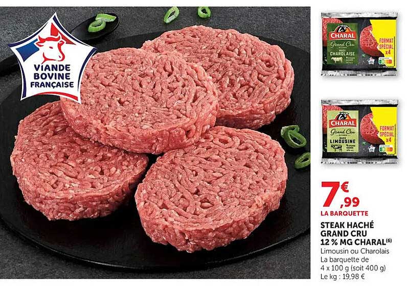 CHArAL Steak haché Grand Cru