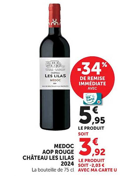 CHÂTEAU LES LILAS MEDOC
