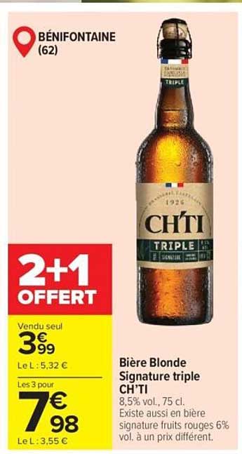 CH'TI Signature triple