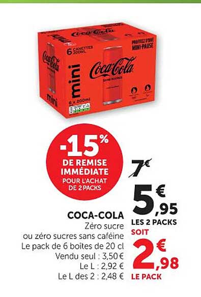 Coca-Cola Zéro sucre