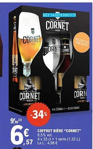 Coffret bière “CORNET”